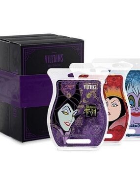 Scentsy Disney Villains Warmer Set w/3-Pack Bar
